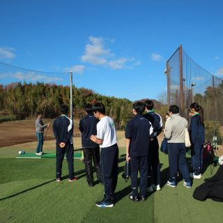 大阪府立交野高等学校、体育のゴルフ授業　完結編